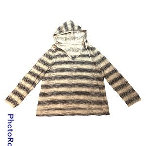 EXERTEC XL Striped Lightweight Hoodie